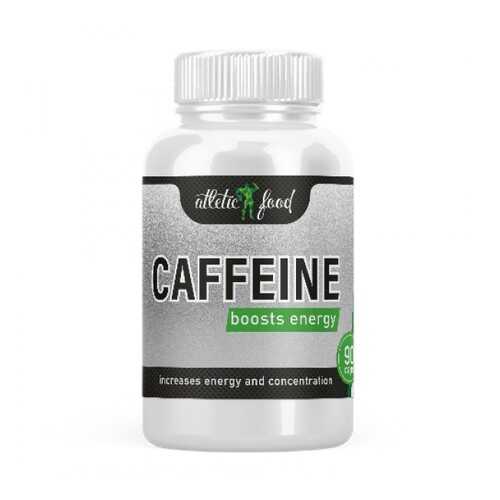 Энергетик Atletic Food Caffeine 200 90 капсул, без вкуса в Спортландия