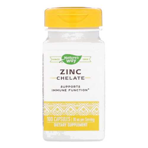 Цинк Nature's Way Zinc Chelate 100 капсул в Спортландия