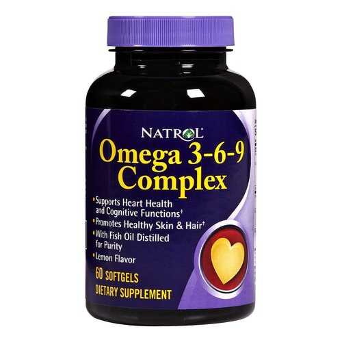 Omega 3-6-9 Natrol 90 капс. в Спортландия