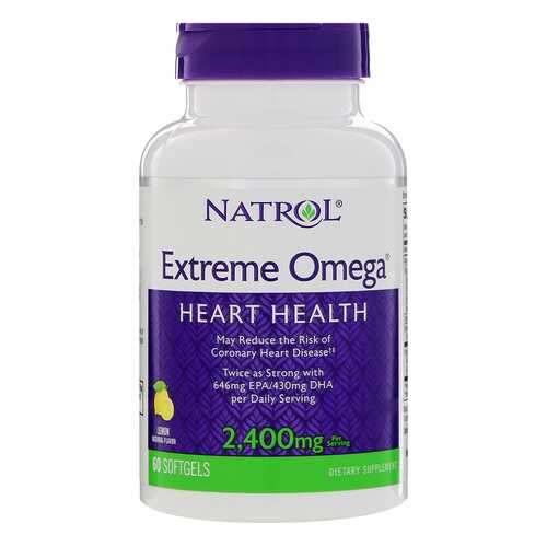 Omega-3 Natrol Extreme Omega 60 капсул в Спортландия