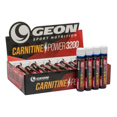 GEON Carnitine Power 3200, 20 амп, вкус: клубничный мохито в Спортландия