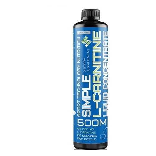 НПО Спортивные Технологии L-Carnitine Simple Liquid 60000, 500 мл, Cherry в Спортландия