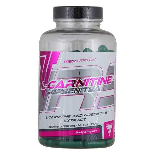 Trec Nutrition L-Carnitine + Green Tea, 180 капсул в Спортландия