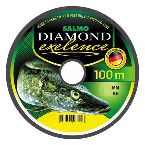 Леска монофильная Diamond Exelence, 0,5 мм, 100 м, 21,2 кг в Спортландия