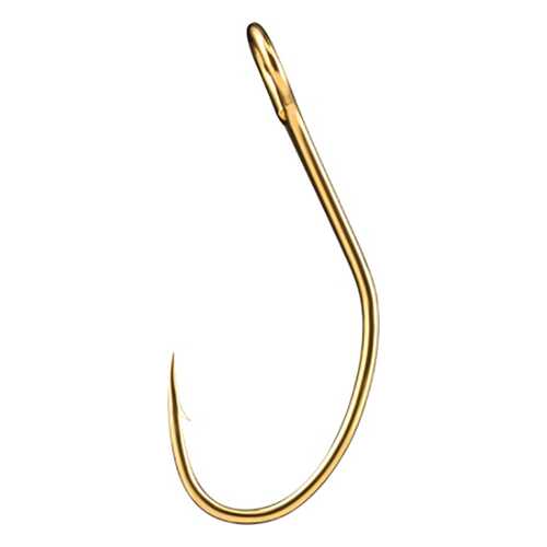 Рыболовные крючки Sprut Hari S-21 HD Single Bait Hook Gold №10, 10 шт. в Спортландия