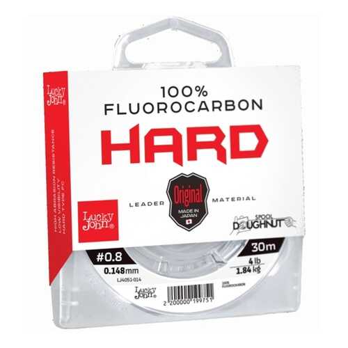 Леска флюрокарбоновая Fluorocarbon Hard, 0,24 мм, 30 м, 4,14 кг в Спортландия