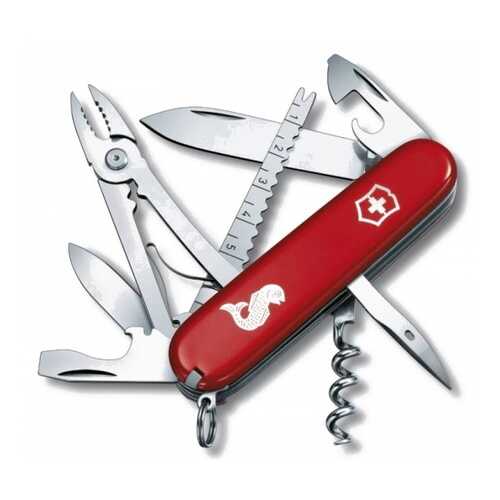 Мультитул Victorinox Angler 1.3653.72 91 мм красный, 18 функций в Спортландия