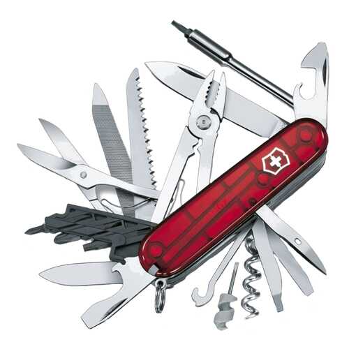 Мультитул Victorinox CyberTool 1.7775.T 91 мм красный, 41 функция в Спортландия