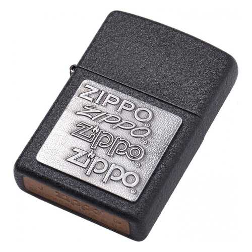 Зажигалка Zippo №363 Black Crackle в Спортландия