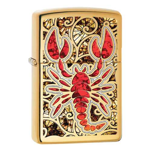 Зажигалка Zippo Fusion Scorpion High Polish Brass в Спортландия