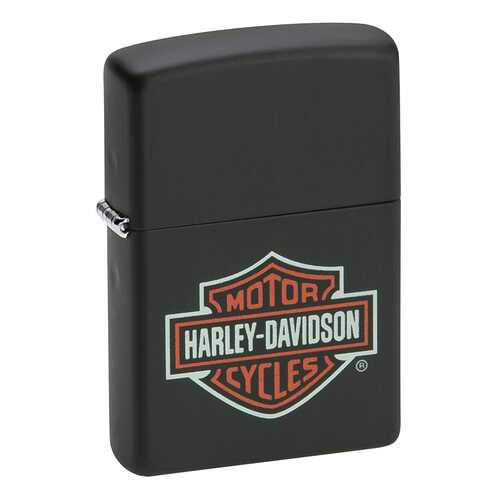 Зажигалка Zippo Harley-Davidson logo Black Matte в Спортландия