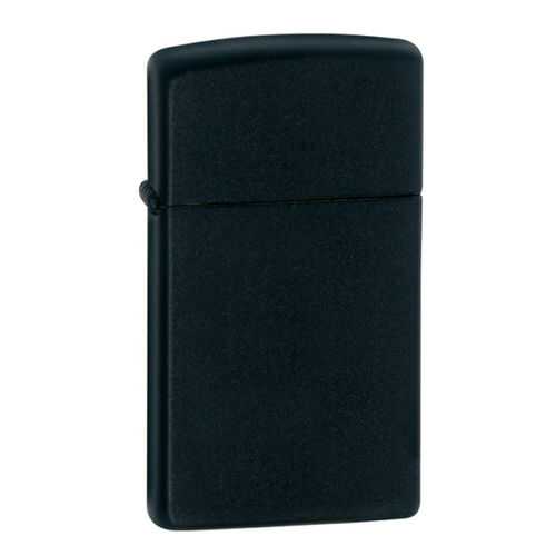 Зажигалка Zippo Slim 1618 Black Matte в Спортландия