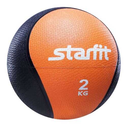 Медицинбол StarFit Pro GB-702 2 кг оранжевый/черный в Спортландия