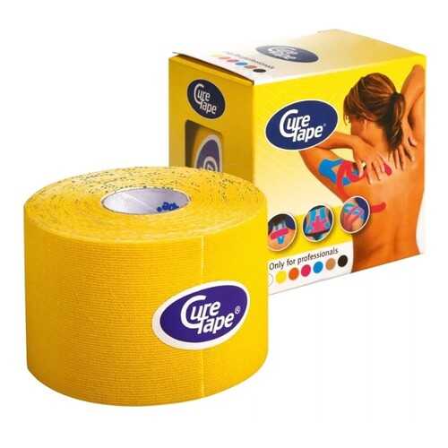 Кинезио тейп CureTape 5 м х 5 см, 5см 161087-YEL в Спортландия