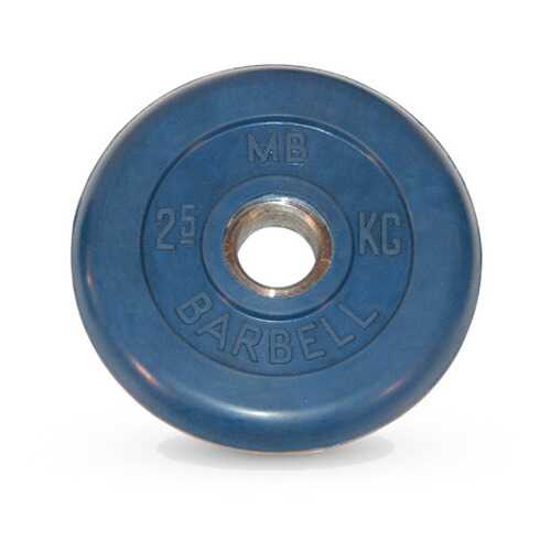 Barbell d 31 мм цветной 2,5 кг (синий) в Спортландия