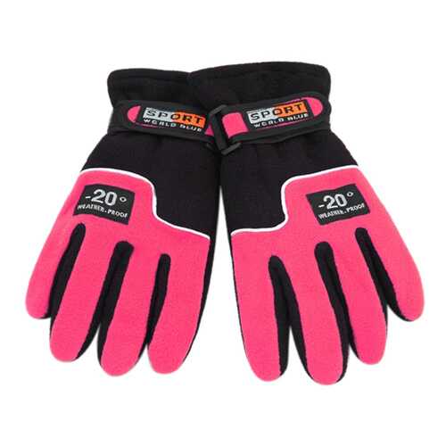 Перчатки для велосипеда для сенсорных экранов MoscowCycling MC-GLOVE-08-6 розовые в Спортландия