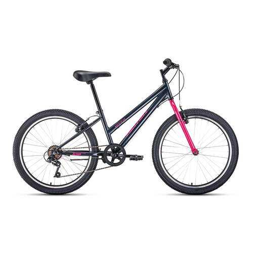 Велосипед 24 Altair MTB HT 24 Low 6 ск 19-20 г 14 Серый/Розовый/RBKT01N46002 в Спортландия