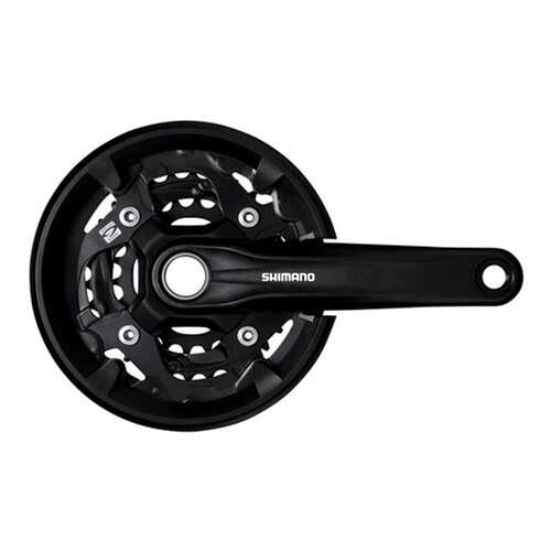 Шатун Shimano MT210 170мм 46/30 для 2*9 ск с защитой черный EFCMT210CX60CL в Спортландия