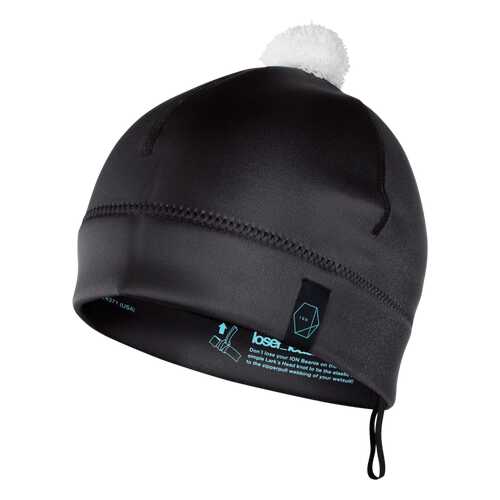 Гидрошапка Ion Neo Bommel Beanie Black 2020 (L) в Спортландия