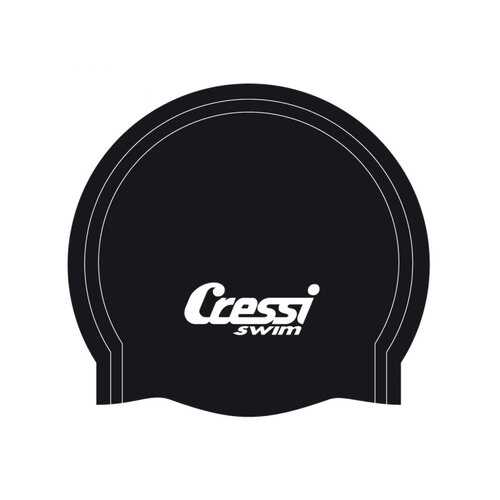 CRESSI-SUB Шапочка cressi 38gr силиконовая, цвета в ассортименте (черный, синий, белый) в Спортландия