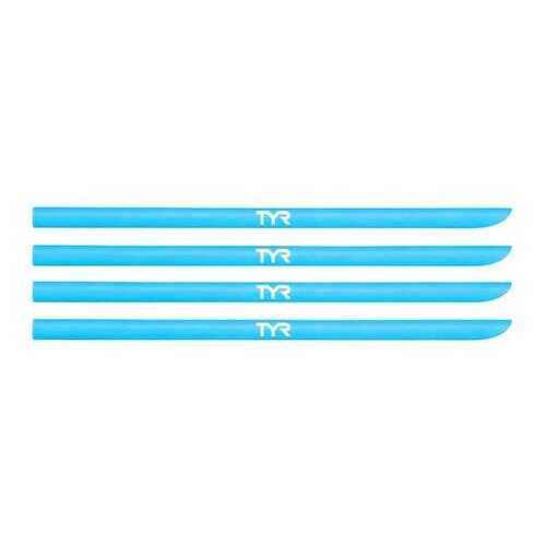 Резинки для лопаток TYR Hand Paddle Replacement Straps LHPSILST голубые (420) в Спортландия