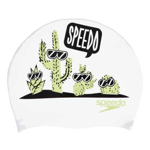 Шапочка для плавания Speedo Junior Slogan Cap C616 white в Спортландия