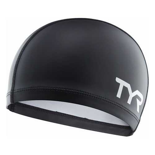 Шапочка для плавания TYR Silicone Comfort Swim Cap 001 black в Спортландия