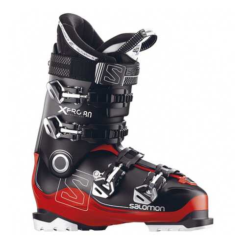 Горнолыжные ботинки Salomon X Pro 80 W 2018, black/red/anthracite, 26.0 в Спортландия