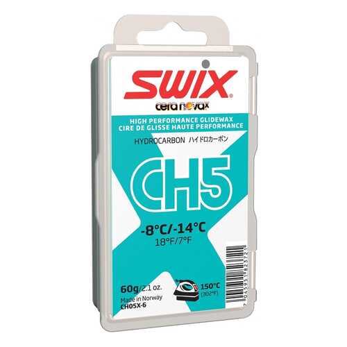 Грунтовая мазь Swix CH5X Turquoise -8C/-14C 60 мл в Спортландия